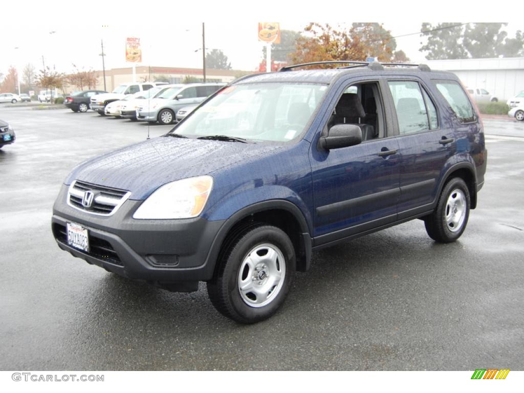 2003 CR-V LX - Eternal Blue Pearl / Black photo #7