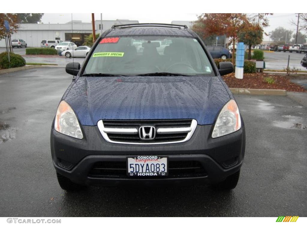 2003 CR-V LX - Eternal Blue Pearl / Black photo #8