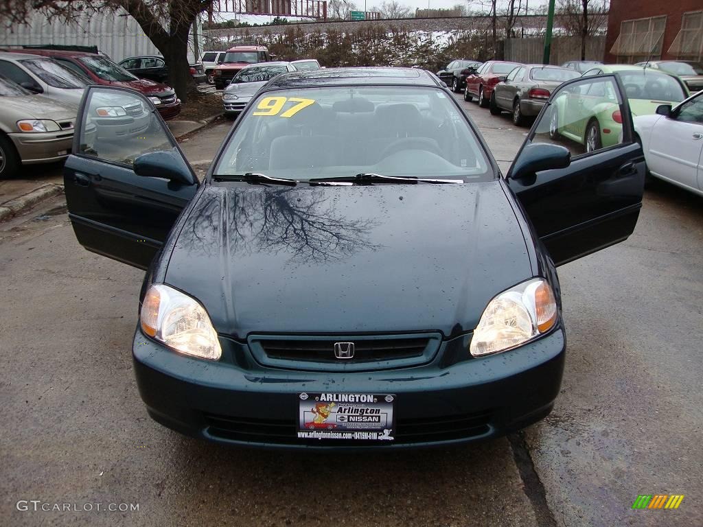 Cypress Green Metallic Honda Civic
