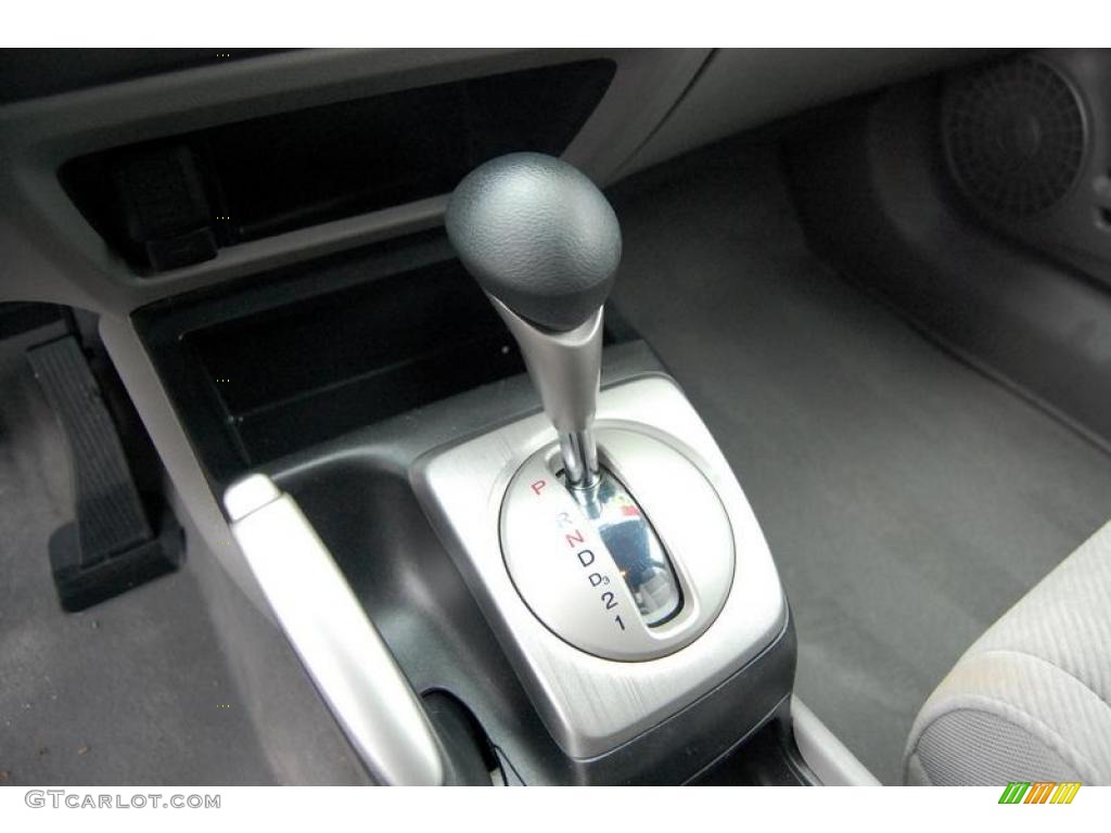 2009 Civic LX Sedan - Crystal Black Pearl / Gray photo #20