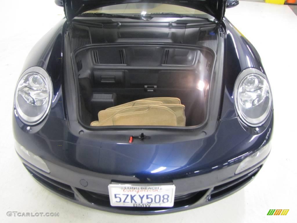 2007 911 Targa 4 - Midnight Blue Metallic / Sand Beige photo #14