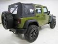 2008 Rescue Green Metallic Jeep Wrangler Unlimited X  photo #9