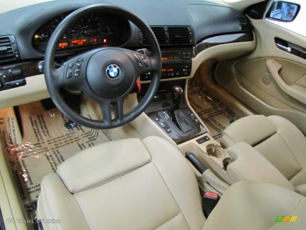 2003 3 Series 325i Sedan - Orient Blue Metallic / Beige photo #17