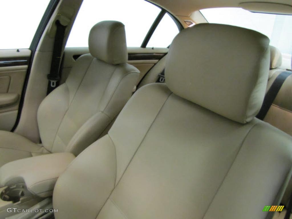 2003 3 Series 325i Sedan - Orient Blue Metallic / Beige photo #19