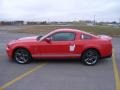 2010 Torch Red Ford Mustang Shelby GT500 Coupe  photo #6