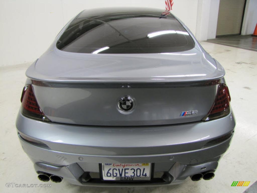 2006 M6 Coupe - Silver Grey Metallic / Black photo #6