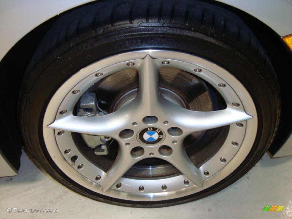 2006 Z4 3.0si Roadster - Titanium Silver Metallic / Black photo #4