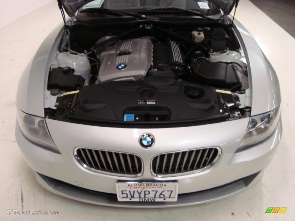 2006 Z4 3.0si Roadster - Titanium Silver Metallic / Black photo #13