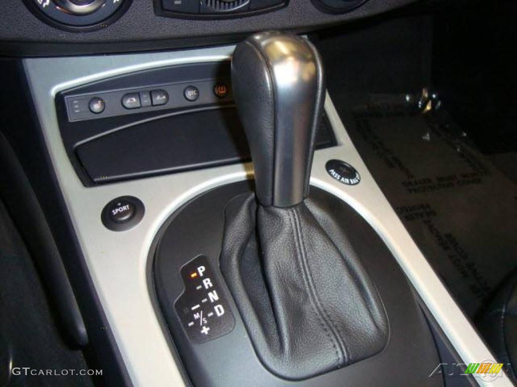 2006 Z4 3.0si Roadster - Titanium Silver Metallic / Black photo #34