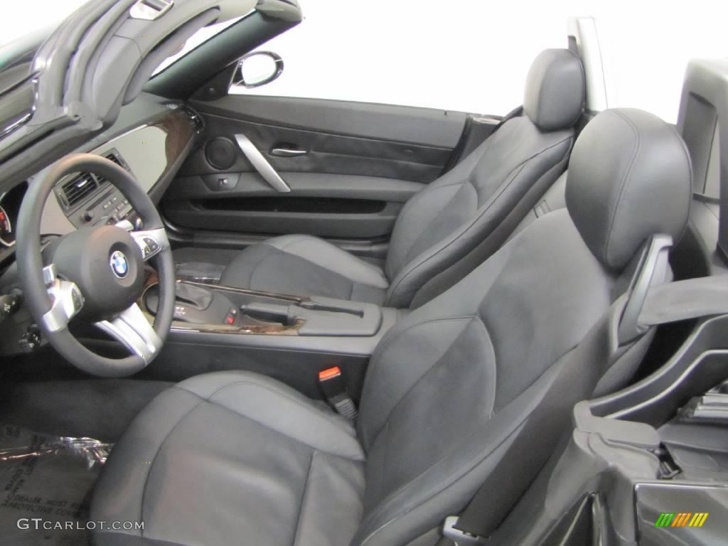 2008 Z4 3.0i Roadster - Jet Black / Black photo #18