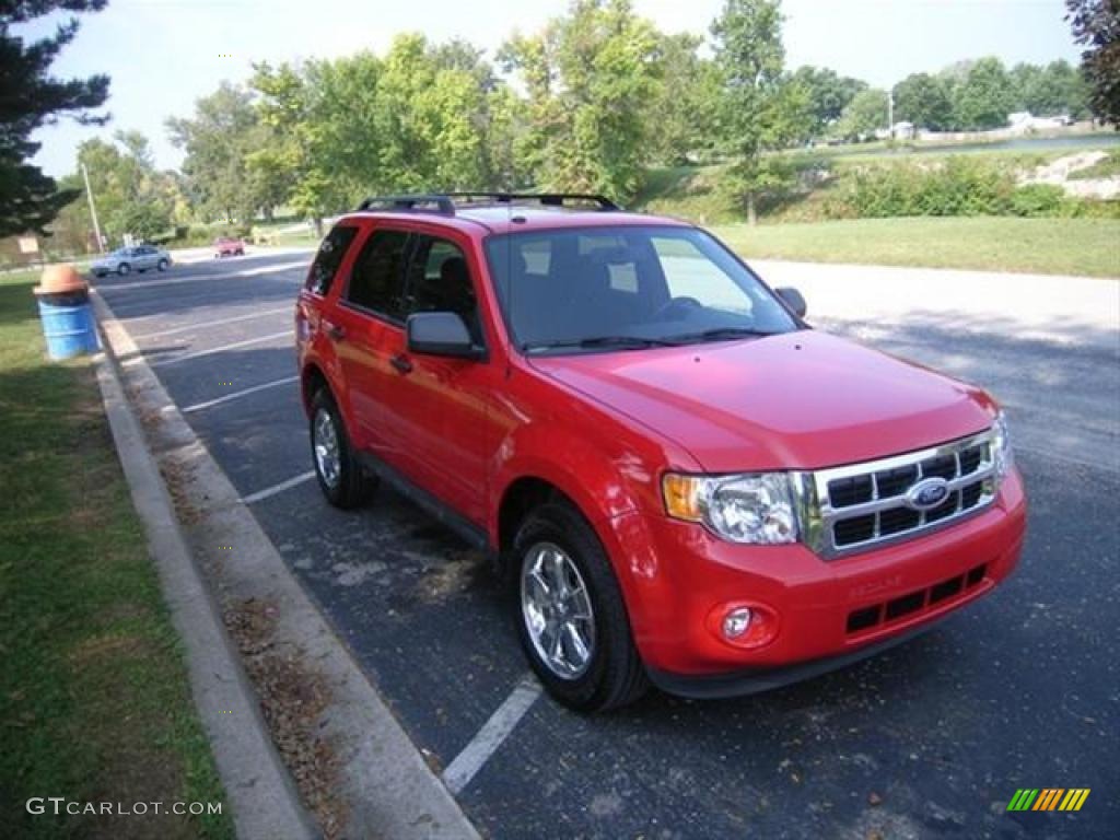 2009 Escape XLT 4WD - Torch Red / Charcoal photo #1