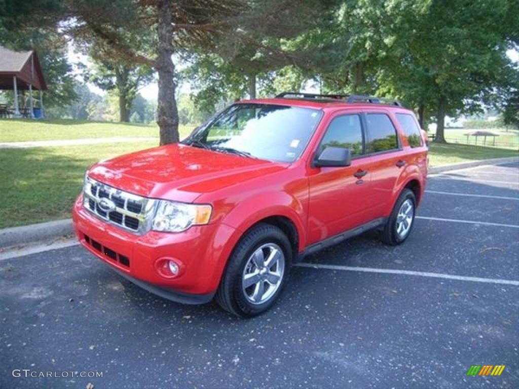2009 Escape XLT 4WD - Torch Red / Charcoal photo #7