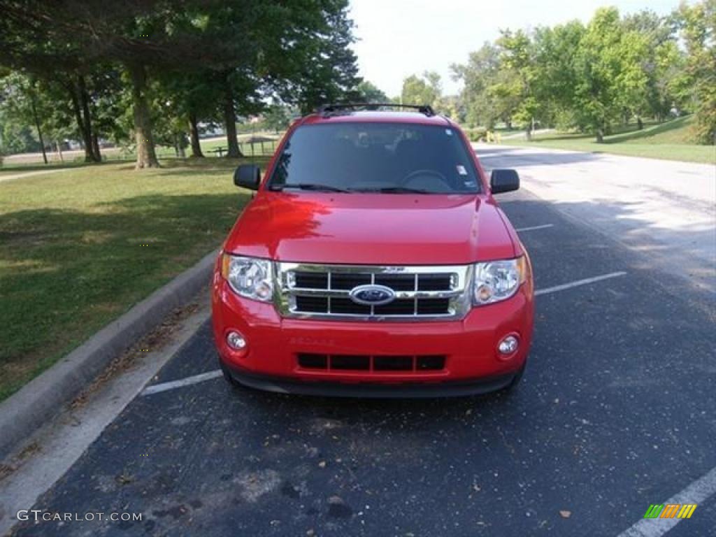 2009 Escape XLT 4WD - Torch Red / Charcoal photo #8