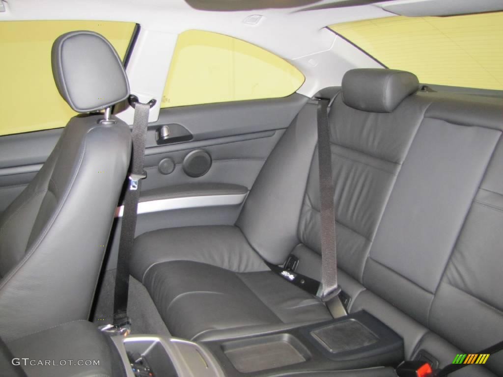 2009 3 Series 335i Coupe - Jet Black / Black photo #25