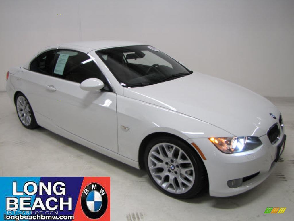 2007 3 Series 328i Convertible - Alpine White / Saddle Brown/Black photo #1