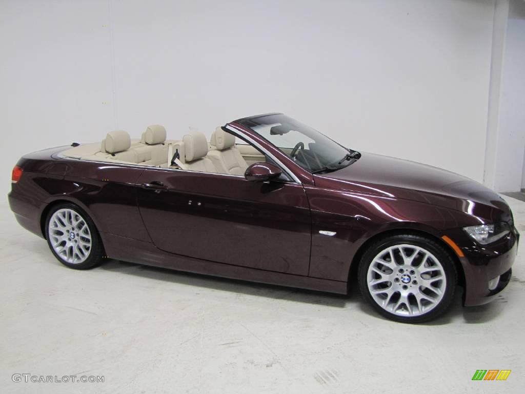 2009 3 Series 328i Convertible - Barbara Red Metallic / Cream Beige Dakota Leather photo #2