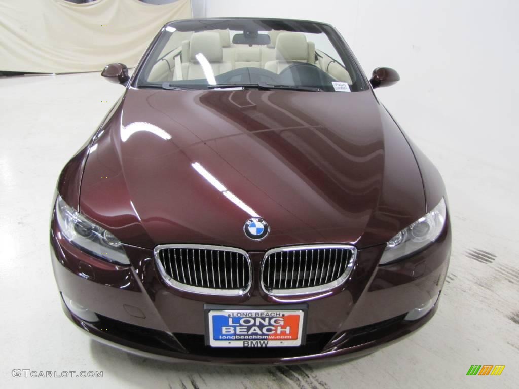 2009 3 Series 328i Convertible - Barbara Red Metallic / Cream Beige Dakota Leather photo #4