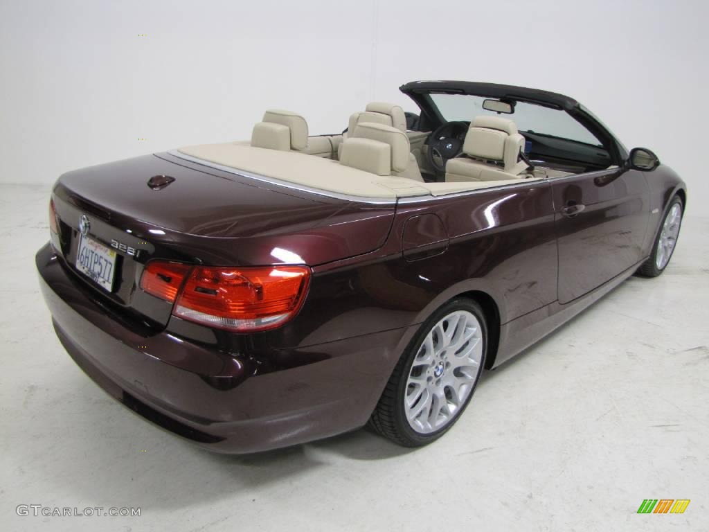 2009 3 Series 328i Convertible - Barbara Red Metallic / Cream Beige Dakota Leather photo #5