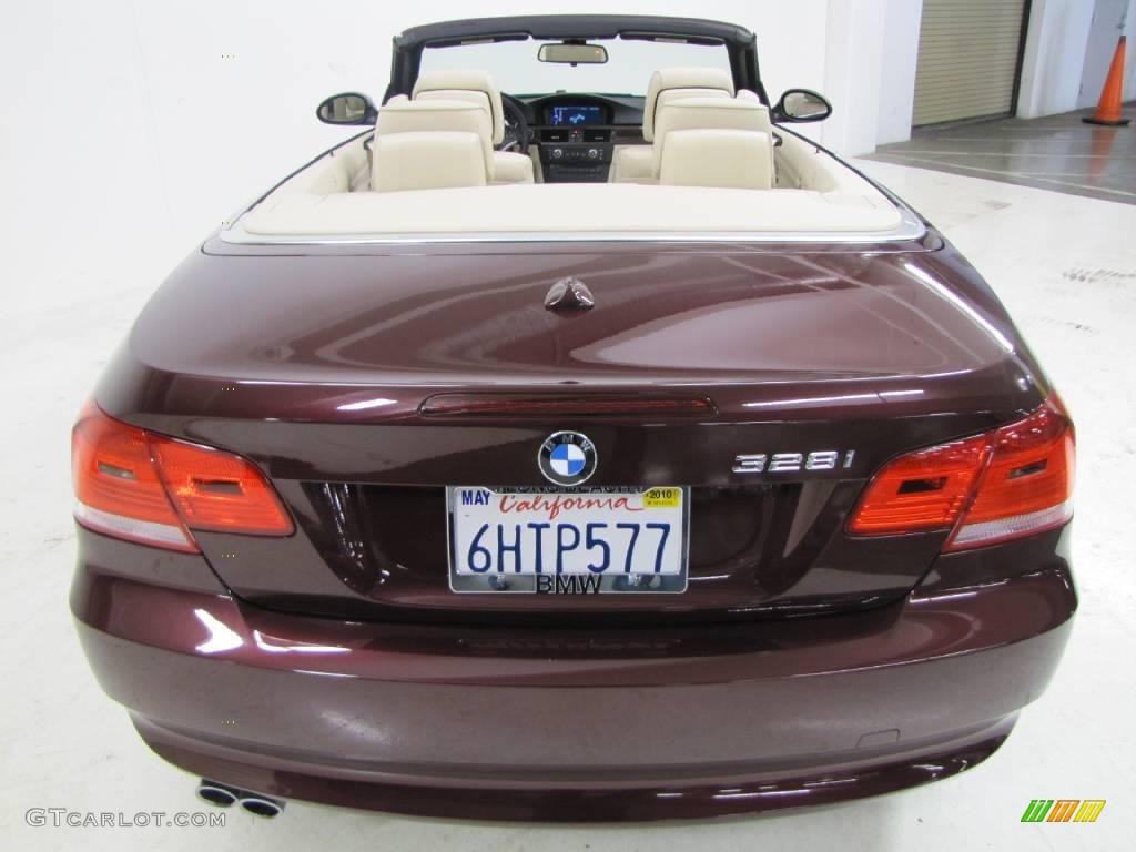 2009 3 Series 328i Convertible - Barbara Red Metallic / Cream Beige Dakota Leather photo #6