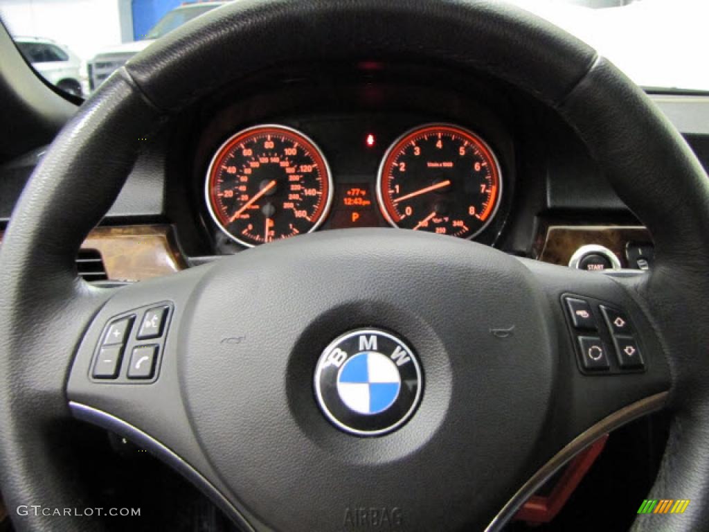 2007 3 Series 328i Convertible - Alpine White / Saddle Brown/Black photo #30