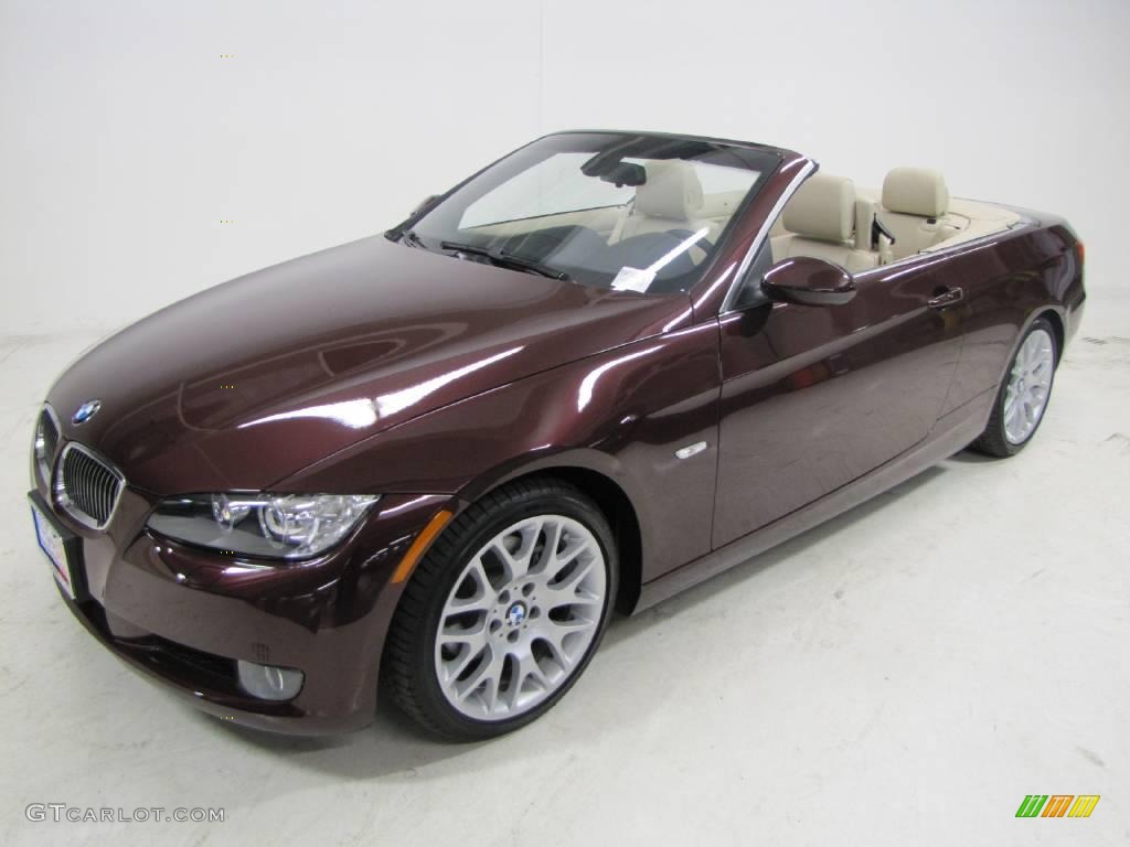 2009 3 Series 328i Convertible - Barbara Red Metallic / Cream Beige Dakota Leather photo #10