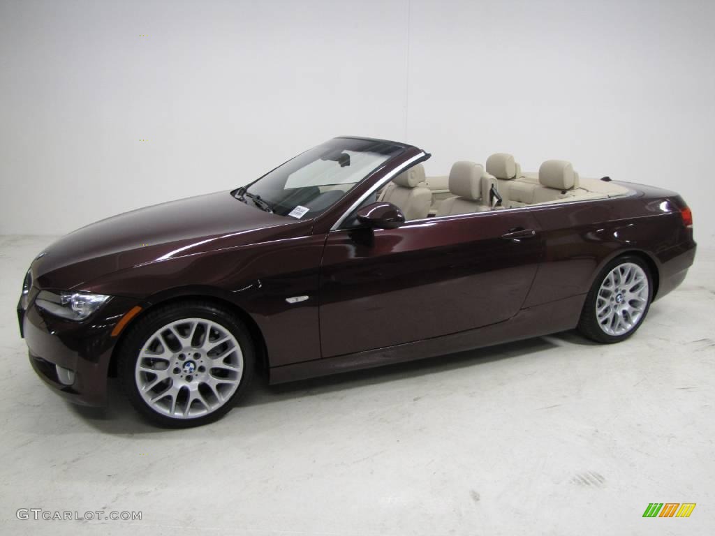 2009 3 Series 328i Convertible - Barbara Red Metallic / Cream Beige Dakota Leather photo #11