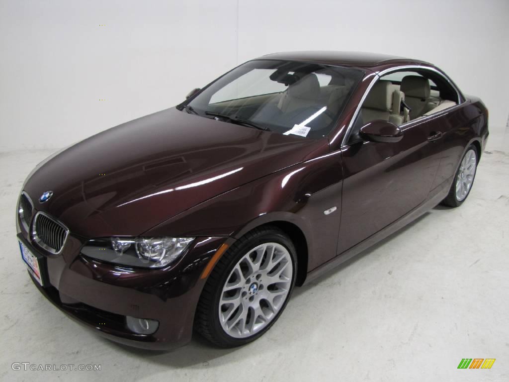 2009 3 Series 328i Convertible - Barbara Red Metallic / Cream Beige Dakota Leather photo #24