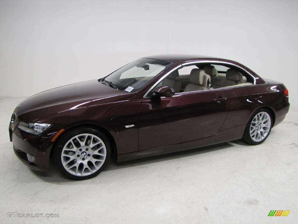 2009 3 Series 328i Convertible - Barbara Red Metallic / Cream Beige Dakota Leather photo #25