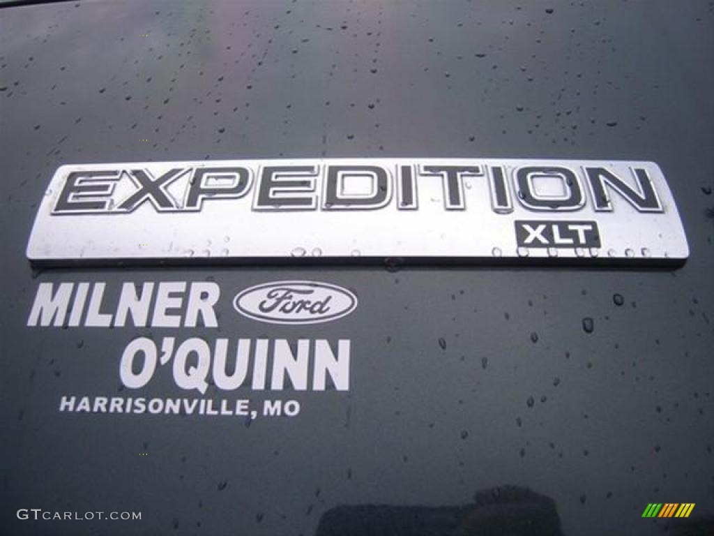 2009 Expedition XLT 4x4 - Black Pearl Slate Metallic / Charcoal Black photo #22