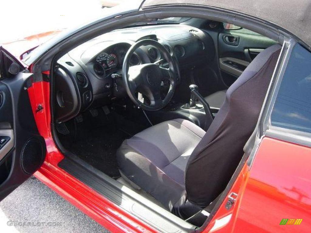 2003 Eclipse Spyder GT - Saronno Red / Midnight photo #6