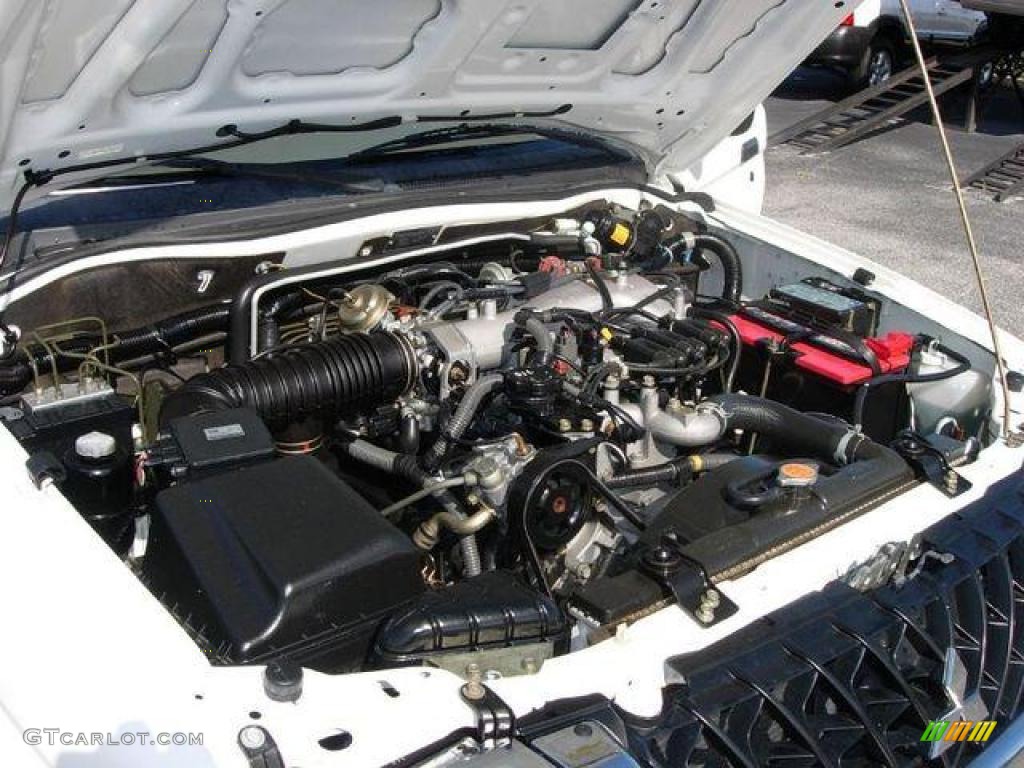 2003 Montero Sport XLS 4x4 - Summit White / Tan photo #24