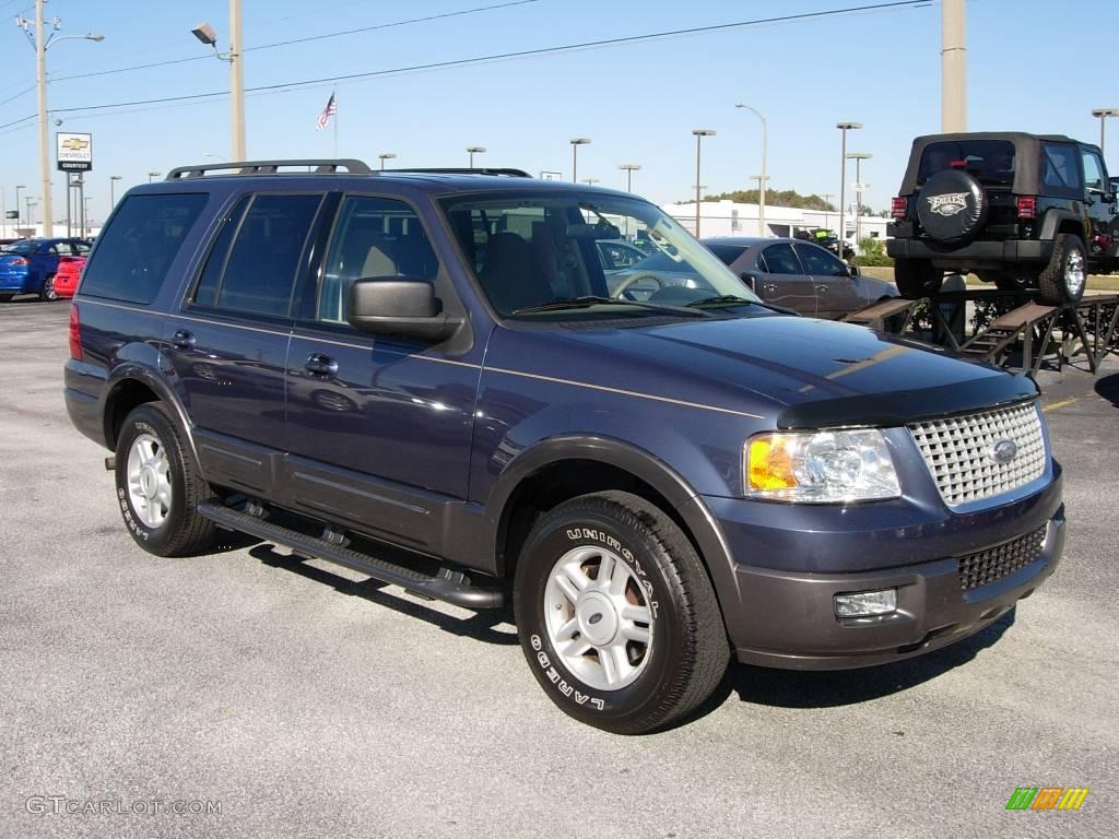 Medium Wedgewood Blue Ford Expedition
