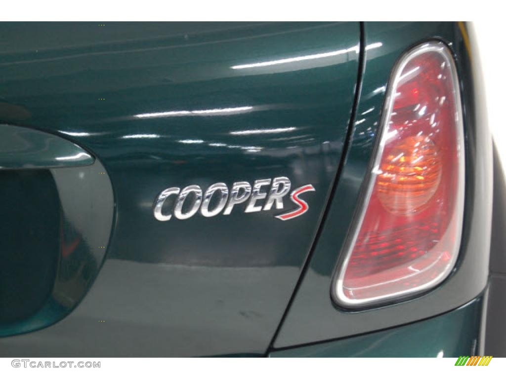 2003 Cooper S Hardtop - British Racing Green Metallic / Panther Black photo #7