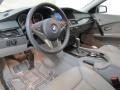 2007 Silver Grey Metallic BMW 5 Series 550i Sedan  photo #16