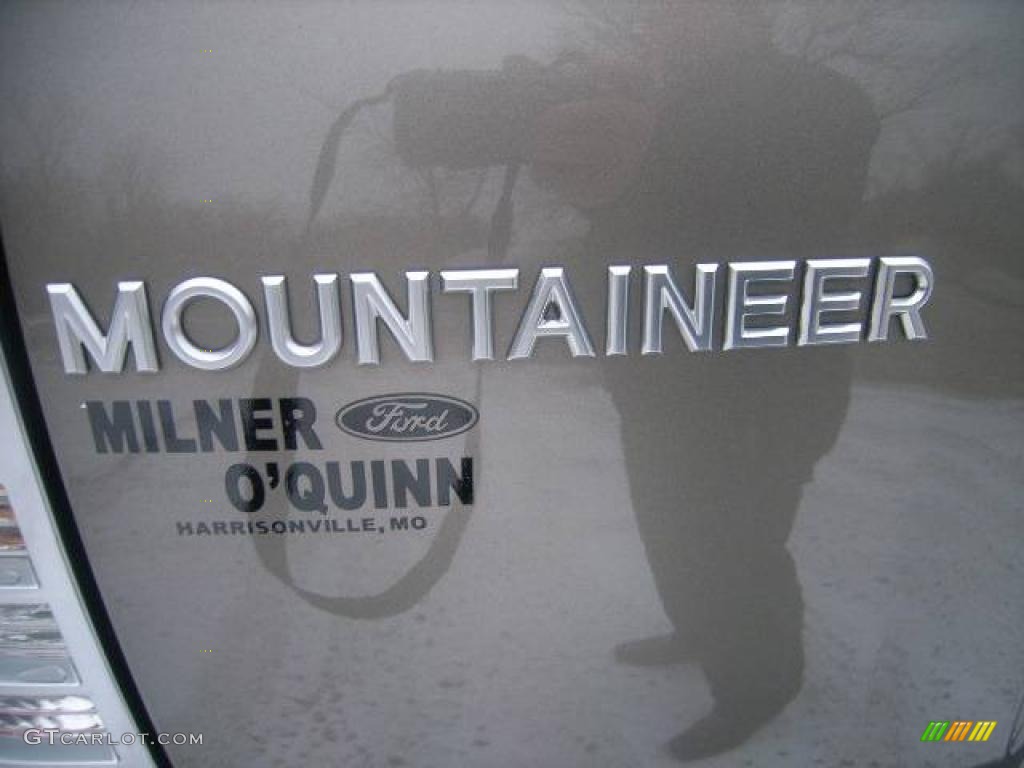 2006 Mountaineer Luxury AWD - Mineral Grey Metallic / Camel photo #9