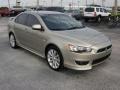 2008 Desert Sand Metallic Mitsubishi Lancer GTS  photo #1