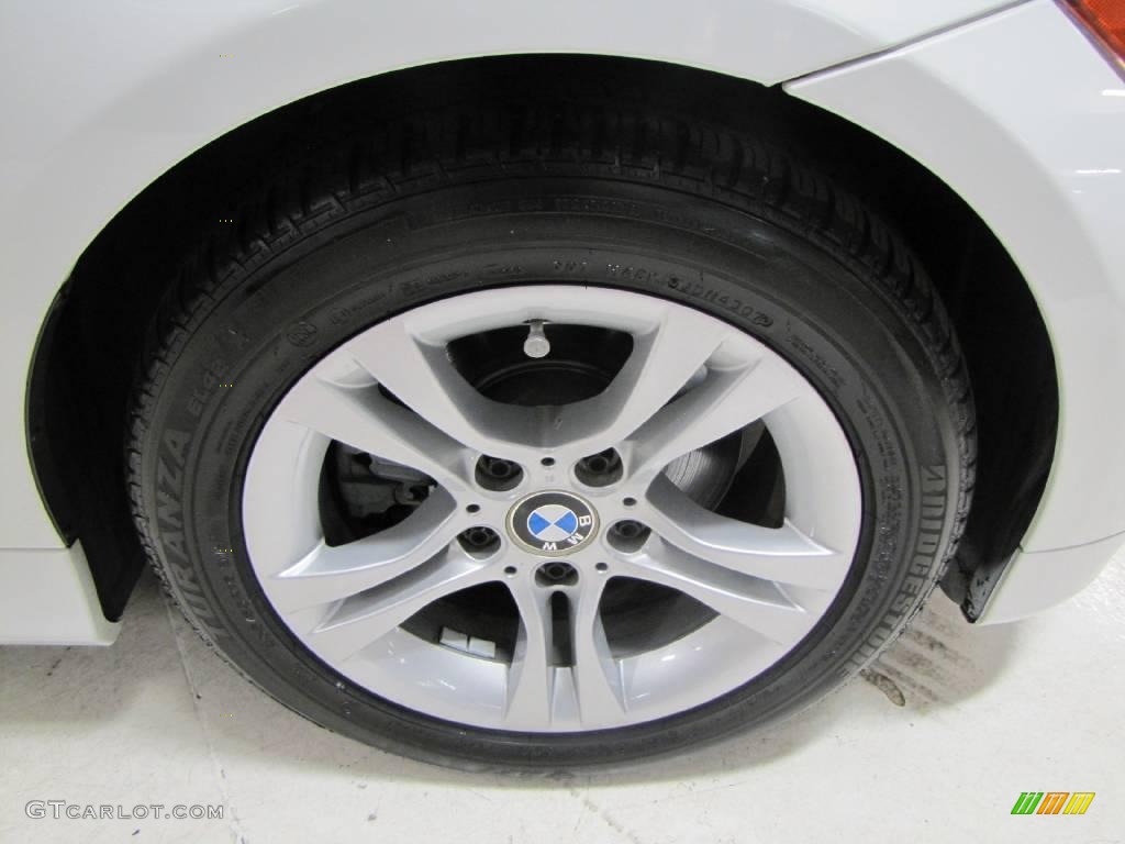 2008 3 Series 328i Sedan - Alpine White / Black photo #4