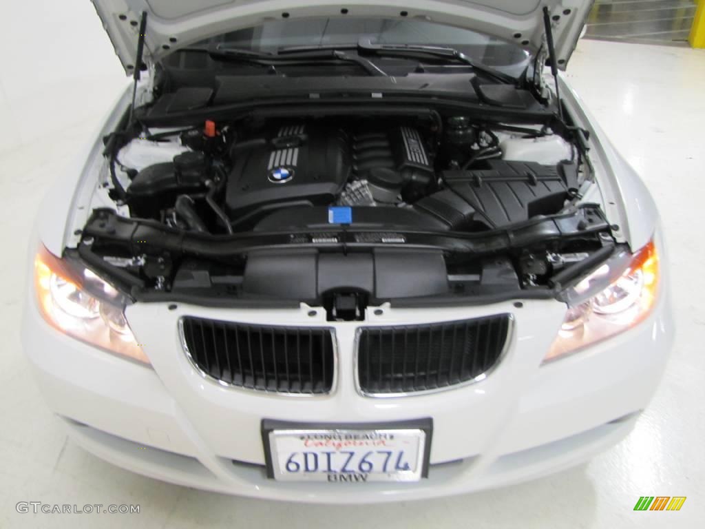 2008 3 Series 328i Sedan - Alpine White / Black photo #15