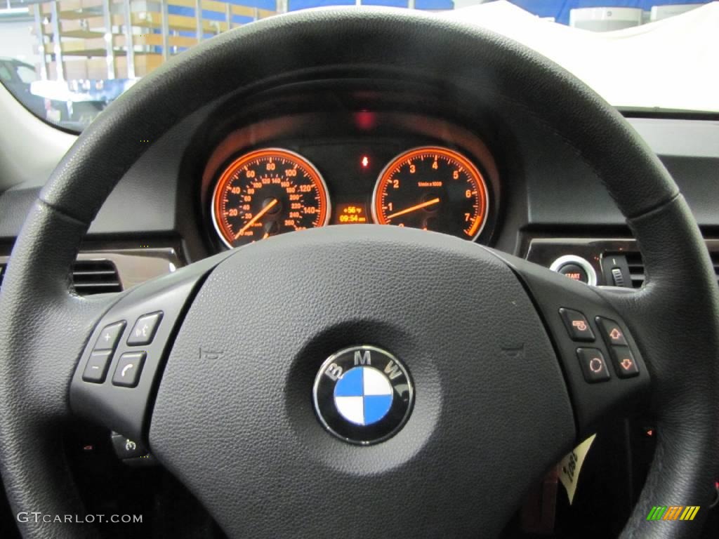 2008 3 Series 328i Sedan - Alpine White / Black photo #30