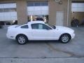 2008 Performance White Ford Mustang V6 Deluxe Coupe  photo #2