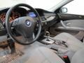 2008 Platinum Grey Metallic BMW 5 Series 528i Sedan  photo #17