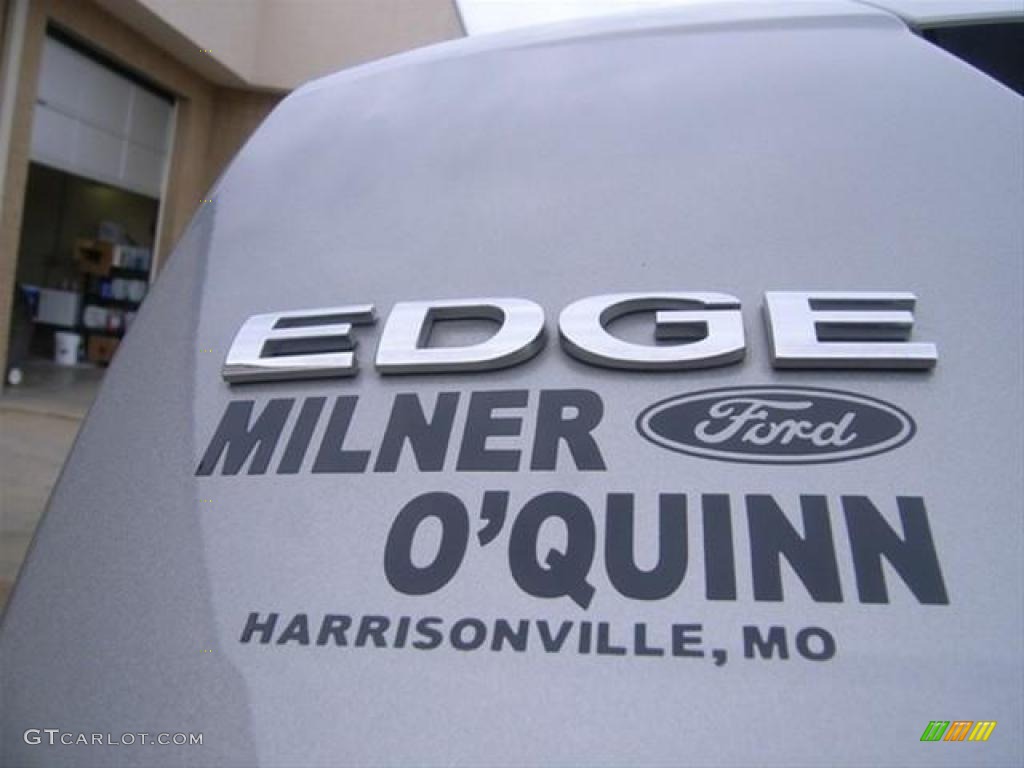 2008 Edge SEL AWD - Vapor Silver Metallic / Charcoal photo #22