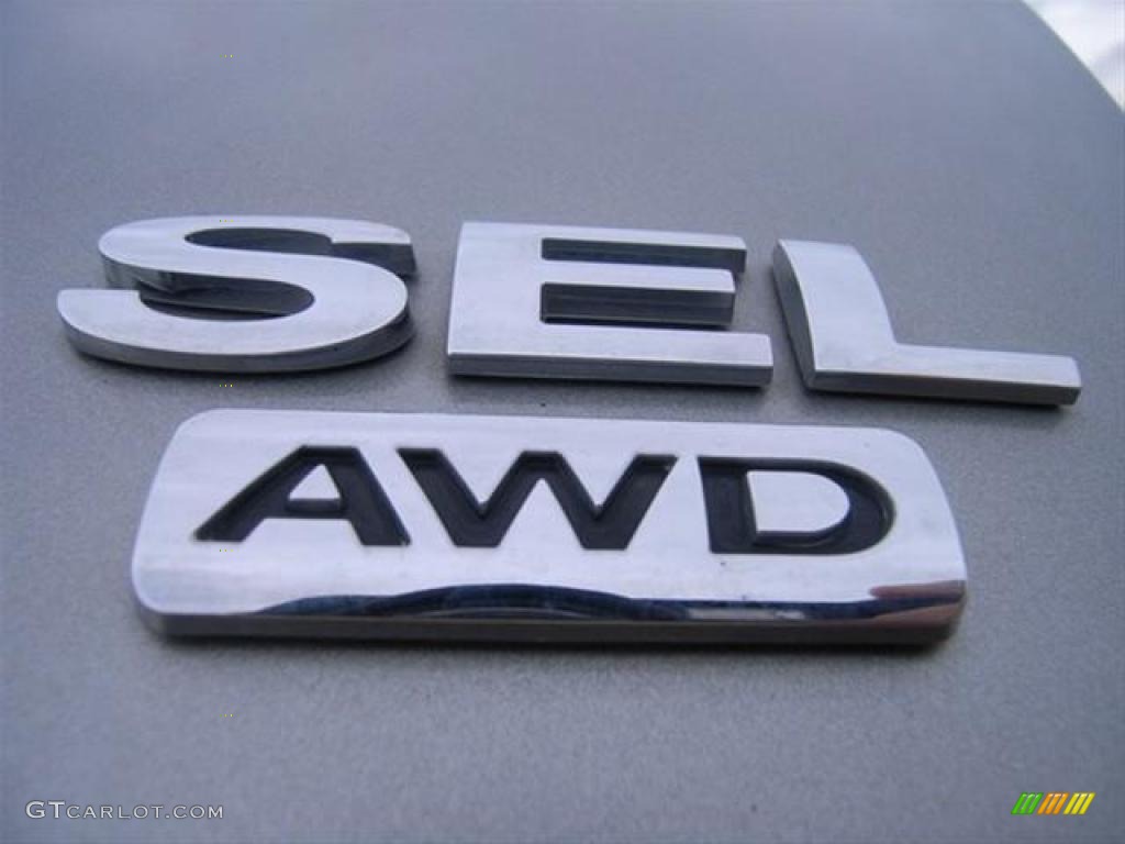 2008 Edge SEL AWD - Vapor Silver Metallic / Charcoal photo #23