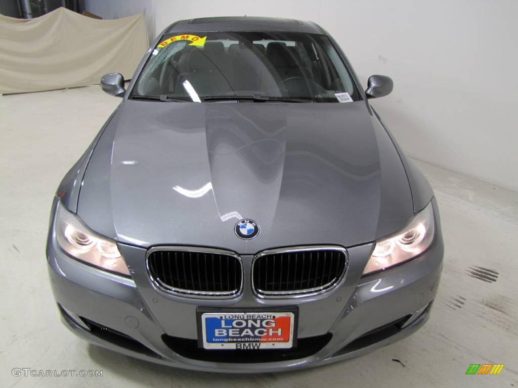2009 3 Series 328i Sedan - Space Grey Metallic / Grey Dakota Leather photo #4