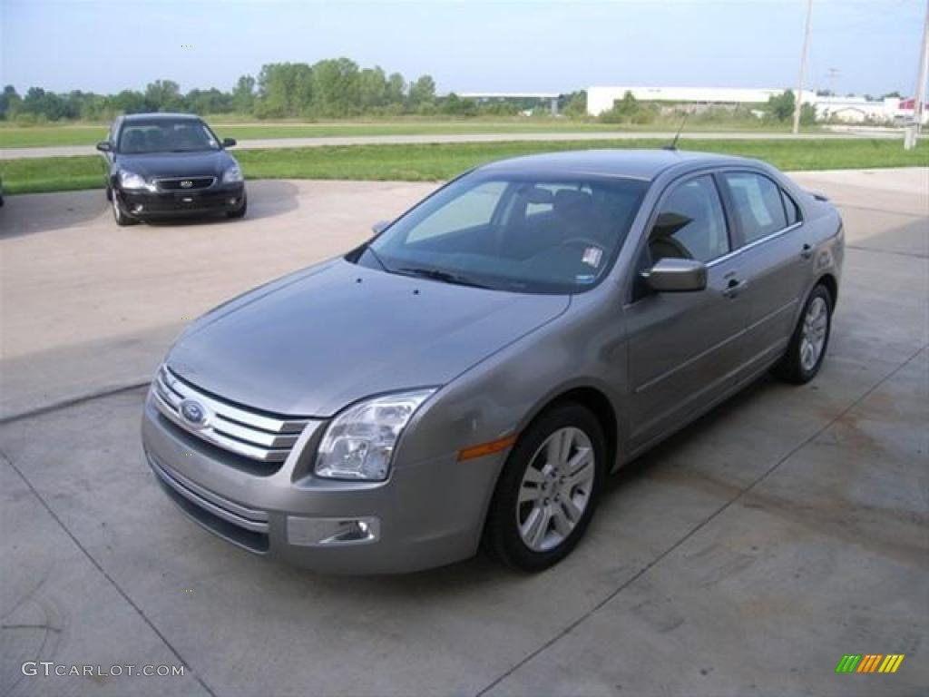 2008 Fusion SEL V6 - Vapor Silver Metallic / Charcoal Black photo #7