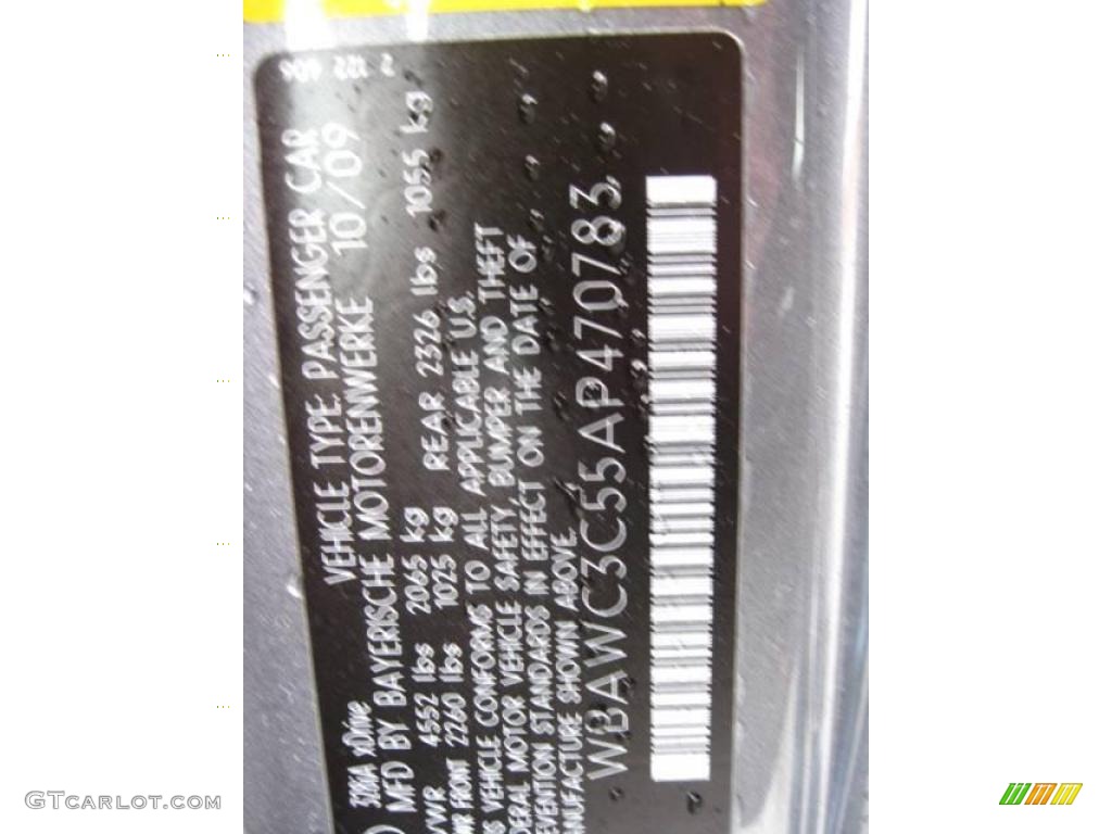 2010 3 Series 328i xDrive Coupe - Space Gray Metallic / Black Dakota Leather photo #12