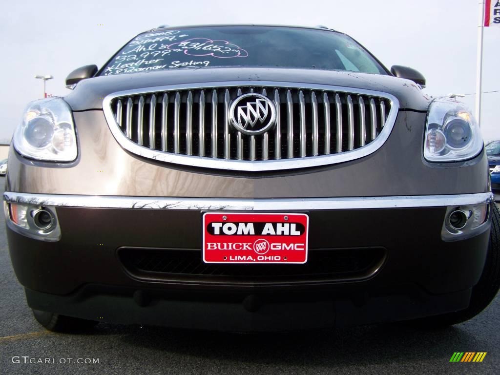 2008 Enclave CXL AWD - Cocoa Metallic / Ebony/Ebony photo #3