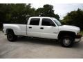 2001 Summit White Chevrolet Silverado 3500 LT Crew Cab 4x4 Dually  photo #9