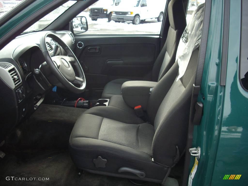 2007 Colorado Work Truck Extended Cab - Woodland Green / Very Dark Pewter photo #10