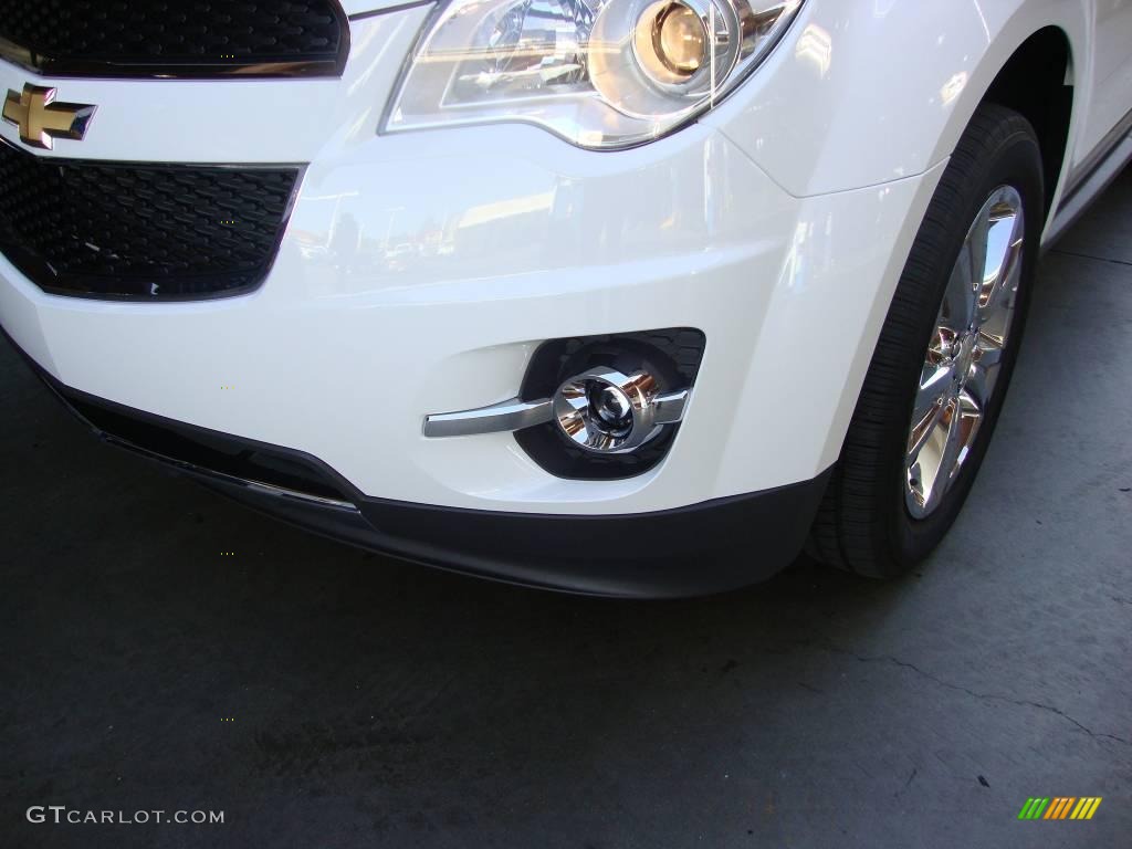 2010 Equinox LTZ - Summit White / Jet Black/Light Titanium photo #9